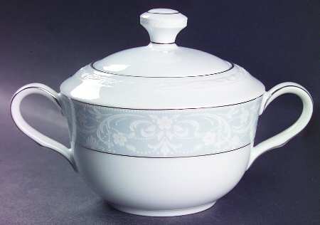 Glenrose Platinum Sugar Bowl & Lid