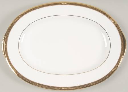 Chatelaine Gold 14" Oval Serving Platter