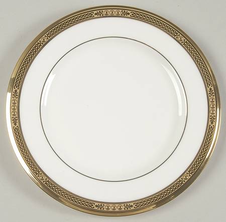 Chatelaine Gold Bread & Butter Plate