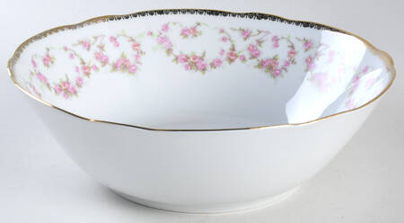 Bridal Rose 8" Round Vegetable Bowl