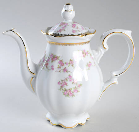 Bridal Rose Coffee Pot & Lid