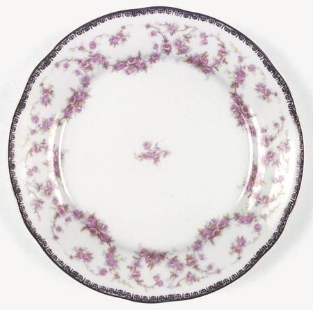 Bridal Rose Salad Plate