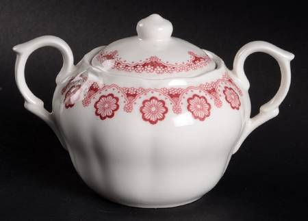 Perfection Pink Sugar Bowl & Lid