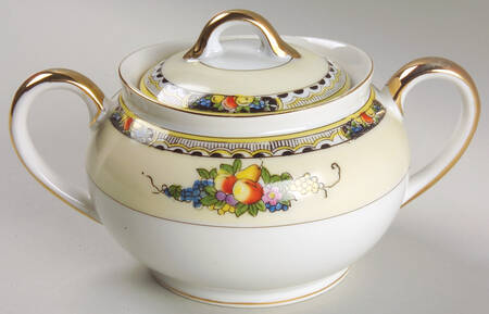 N1837 Sugar Bowl & Lid