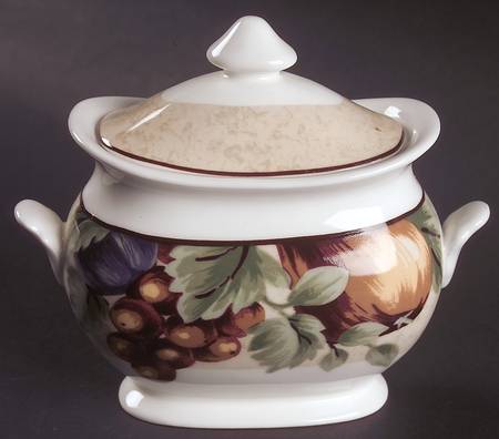 Napa Valley Sugar Bowl & Lid