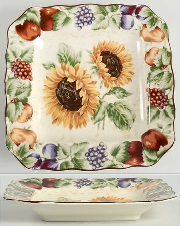 Napa Valley Square Accent Salad Plate