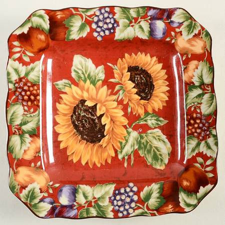 Napa Valley Square Accent Salad Plate