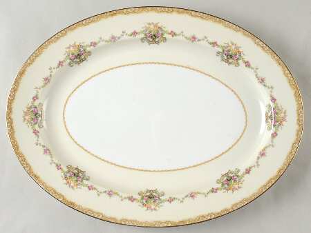 N1848 16" Oval Serving Platter