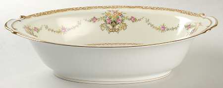 N1848 10" Oval Vegetable Bowl