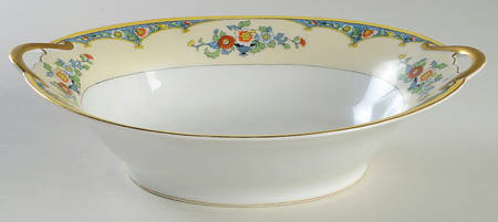 N1849 10" Oval Vegetable Bowl