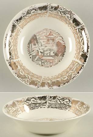 Golden Willow Fruit/Dessert (Sauce) Bowl