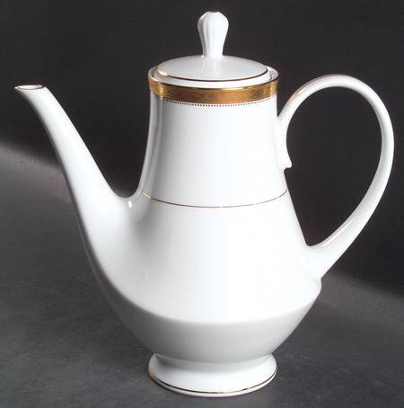 Signature Gold Coffee Pot & Lid