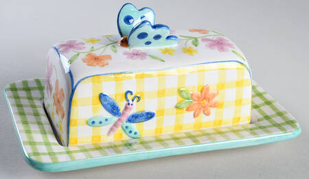 Butterfly Quilt 1/4 Lb Covered Butter