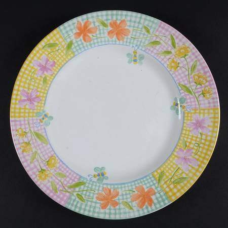 Butterfly Quilt Dinner Plate