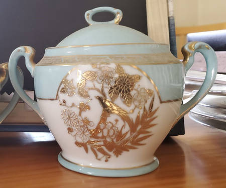 N1875 Sugar Bowl & Lid