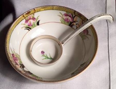 N1895 Whipped Cream Bowl and Ladle