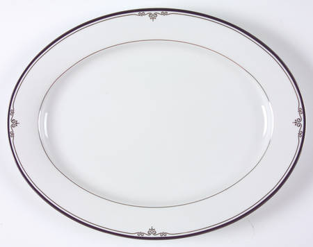 Grand Opera Platinum 14" Oval Serving Platter