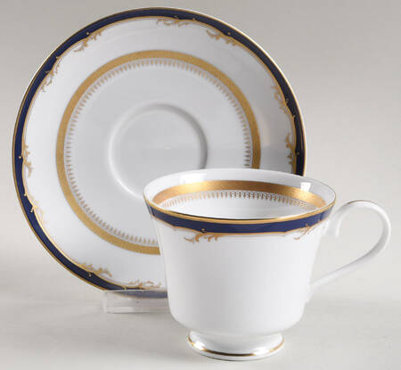 Blue Moon Footed Cup & Saucer Set