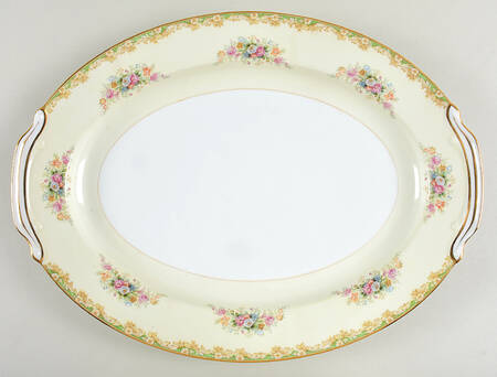 N1915 16" Oval Serving Platter