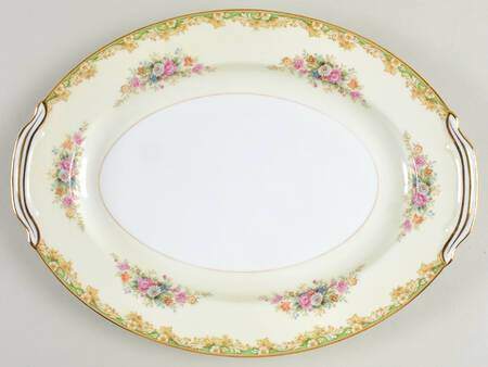 N1915 12" Oval Serving Platter
