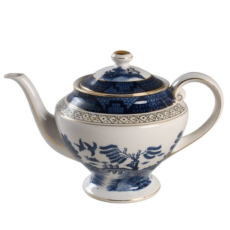 Blue Willow Teapot & Lid
