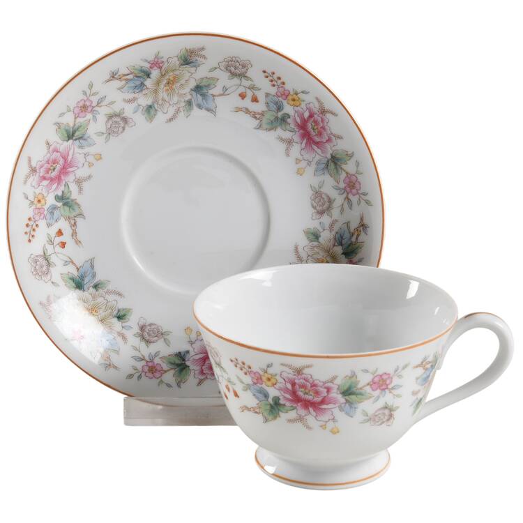 N1931 Footed Cup & Saucer Set