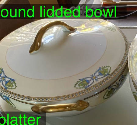 N1932 Round Covered Vegetable