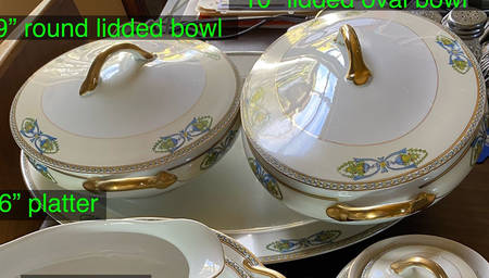 N1932 11" Oval Serving Platter