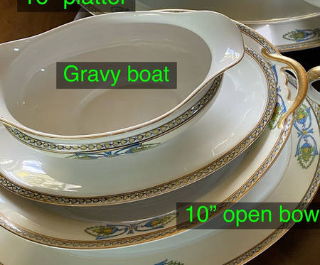 N1932 10" Oval Vegetable Bowl