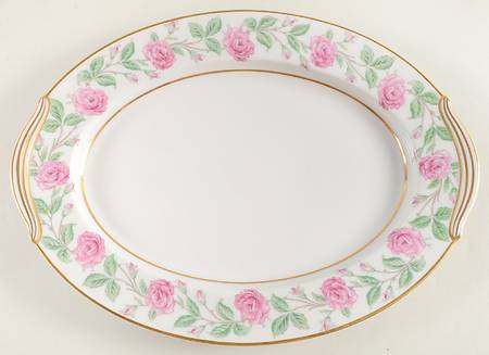 Roselle 11" Oval Serving Platter