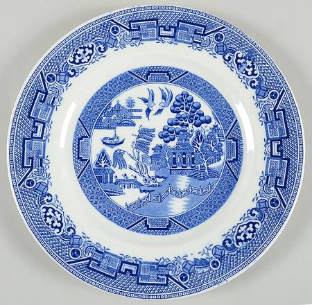 Willow Blue (No Gold Trim)