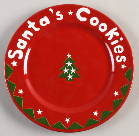 Christmas Tree Cookie Plate