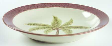 Safari Rosewood 10" Accent Individual Pasta Bowl