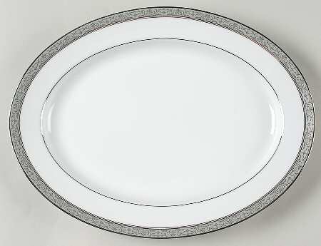 Sansbury 13" Oval Serving Platter