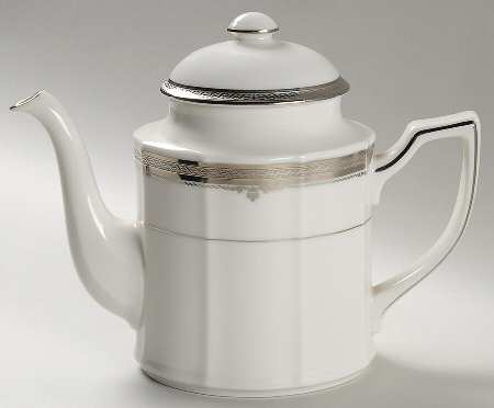 Stratford Platinum Tea/Coffee Pot & Lid