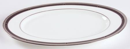 Patrina Platinum Relish/Butter Tray