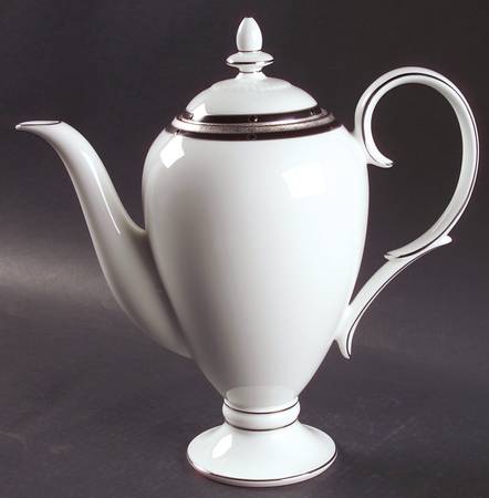 Patrina Platinum Coffee Pot & Lid