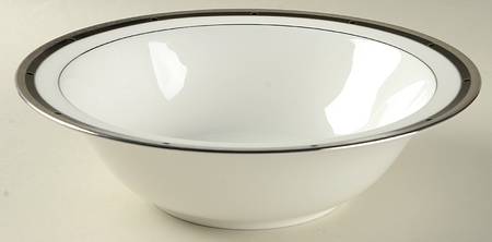 Patrina Platinum 9" Round Vegetable Bowl