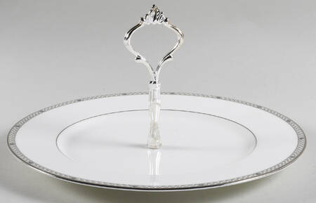 Pearl Odyssey Round Serving Plate with Handle (DP)