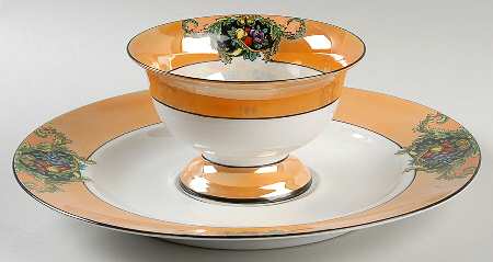 N1962 (2 Piece) Salad Set (Mayo Bowl & Large Plate)