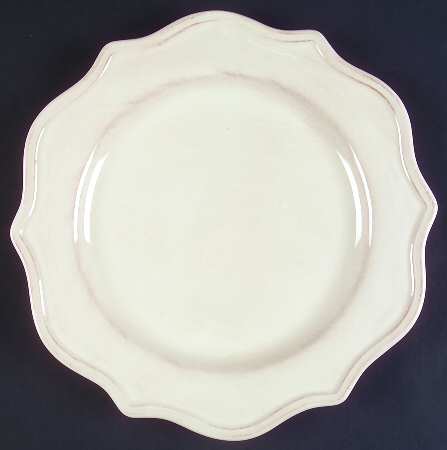 Country Manor White 12" Chop Plate (Round Platter)