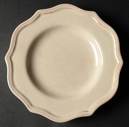 Country Manor White Salad Plate by Noble Excellence