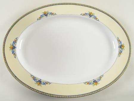 N1991 16" Oval Serving Platter