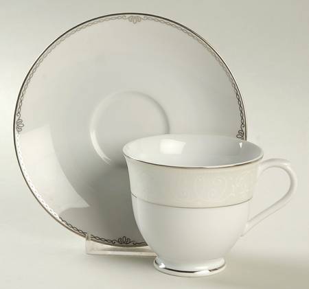 Moonlight Sonata Footed Cup & Saucer Set