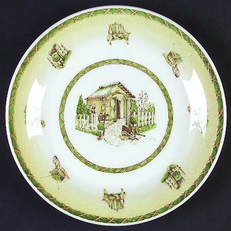 Home Sweet Home Salad Plate