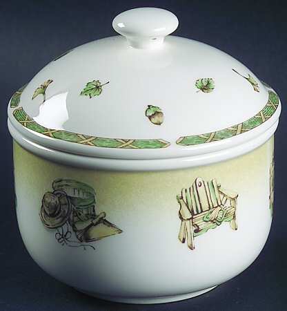 Home Sweet Home Sugar Bowl & Lid