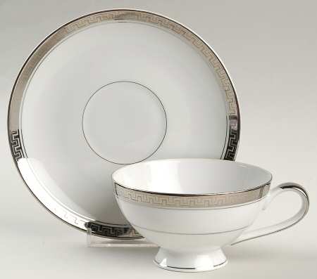 Alton Footed Cup & Saucer Set