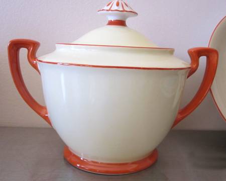 N2045 Sugar Bowl & Lid