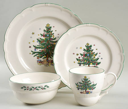 Holiday Greetings 4 Piece Place Setting