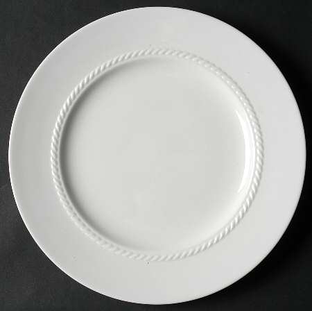 Classic Braid Salad Plate